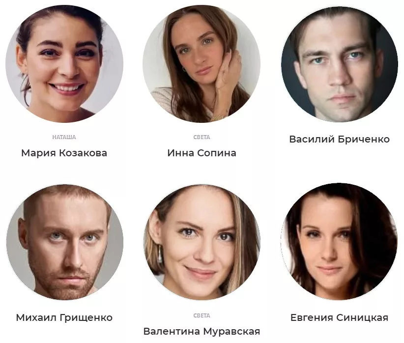 Сериал Н+Н 2023. Актеры и роли