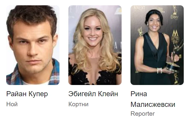 Фильм Рождество на льду Актеры и роли