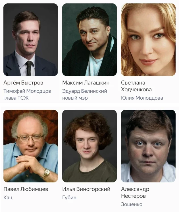 Сериал Очевидное невероятное Актеры и роли