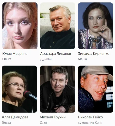 Актеры и роли фильма Письма к Эльзе