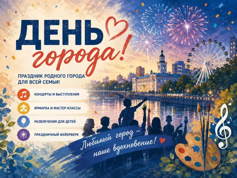 День города Курган 2026: программа, кто из звезд приедет, когда салют